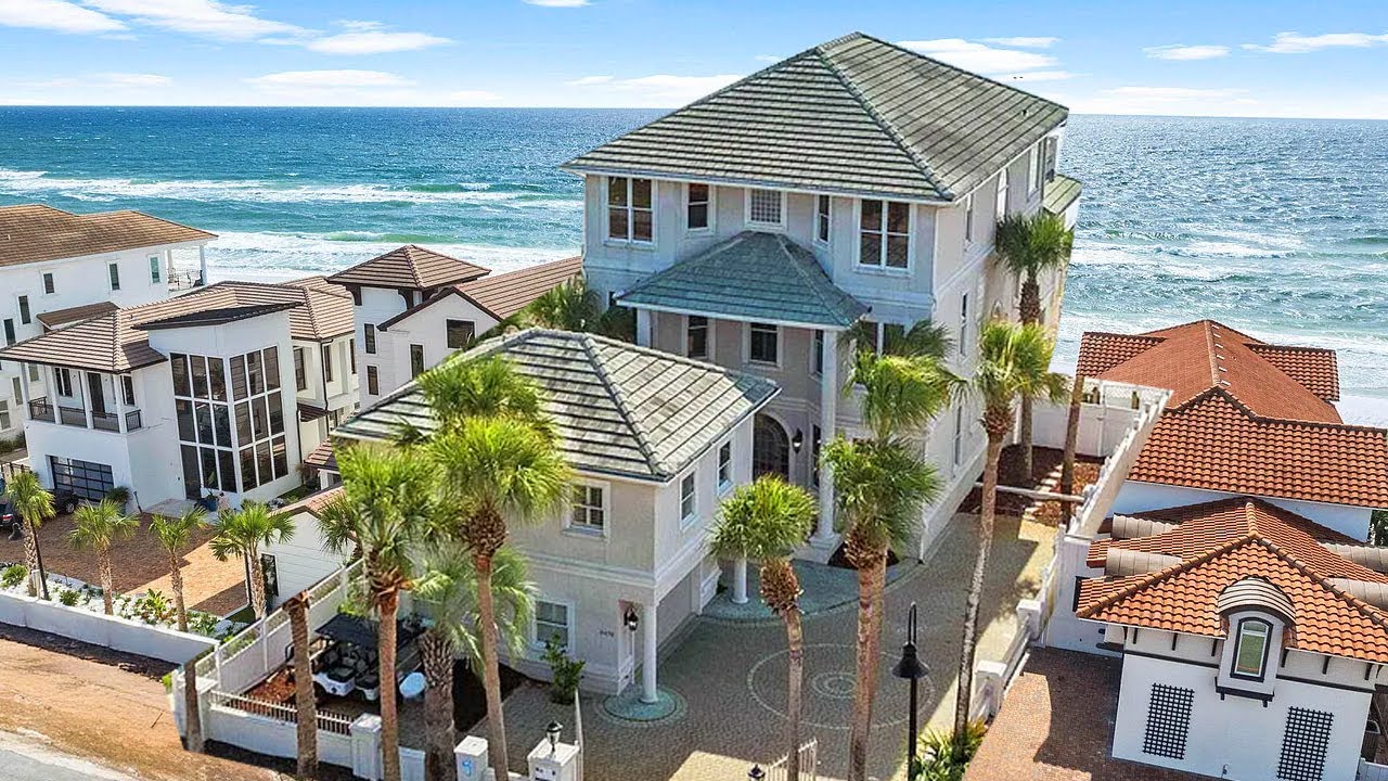 Destin Florida House Tour - A Breathtaking Gulf-Front Estate