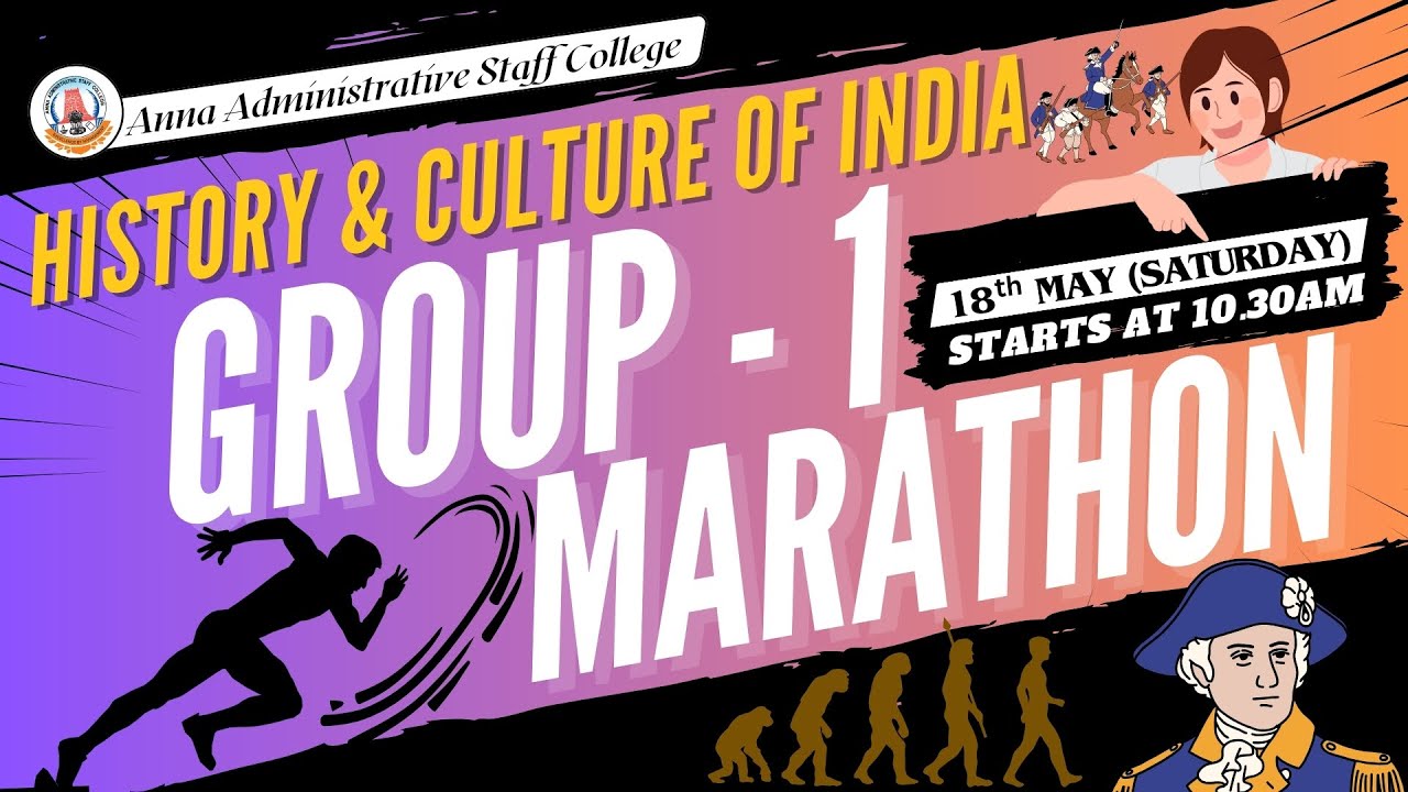 Complete History & Culture of India in 1 Live Marathon Class | TNPSC Group 1 Prelims
