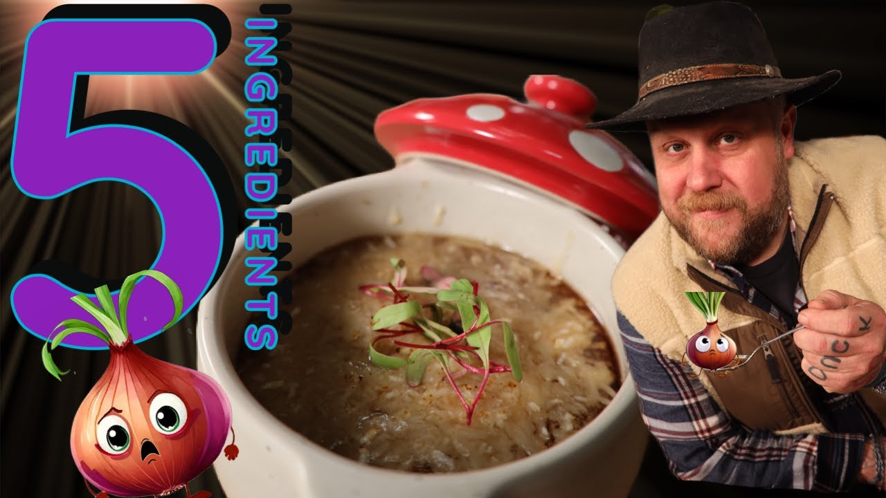 5 Ingredient Onion Soup Recipe | Beef Onion Soup Mix Recipe | Cooking Through History