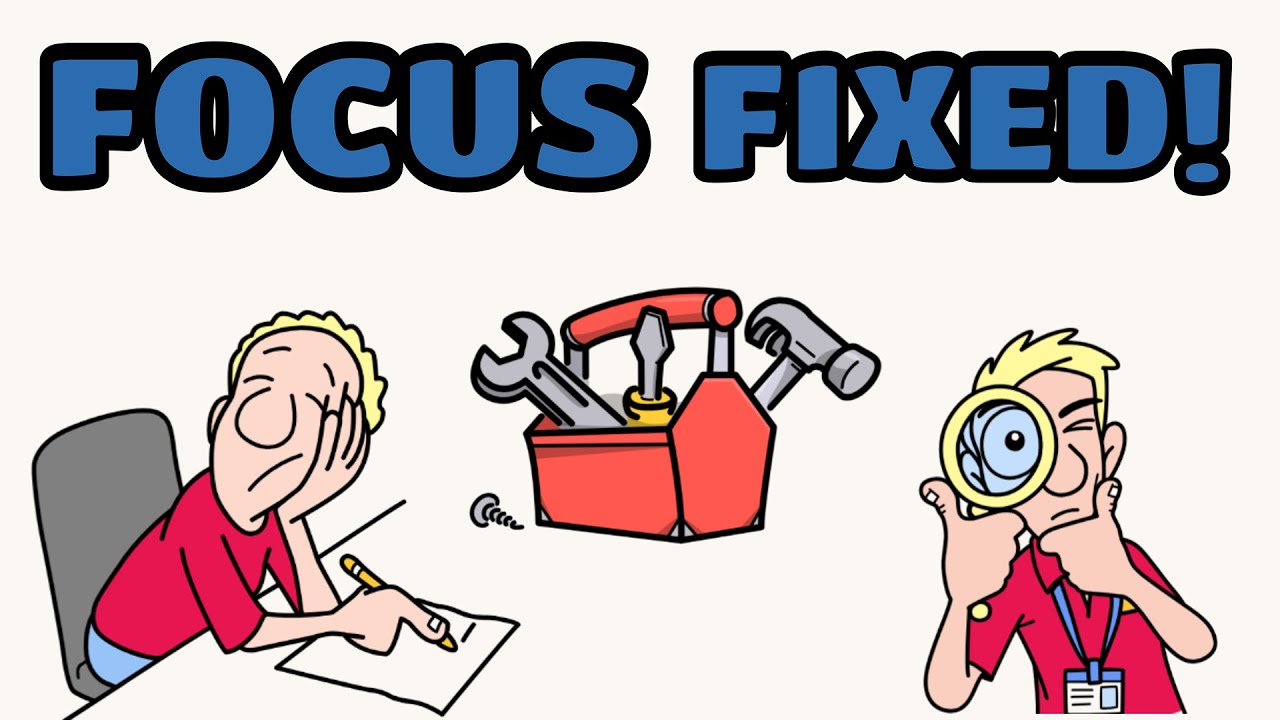 Focused Fixed!  #selfimprovement #focus #fixyourfocus