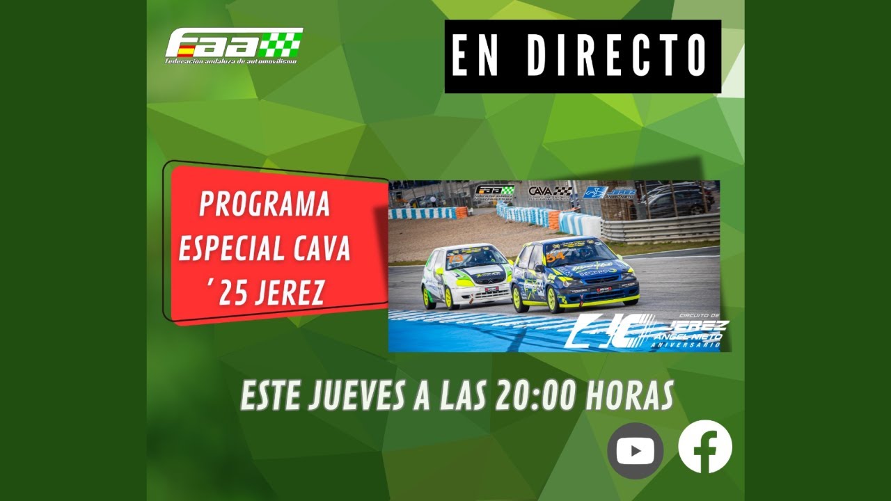 🔴PROGRAMA ESPECIAL CAVA´25 CIRCUITO DE JEREZ
