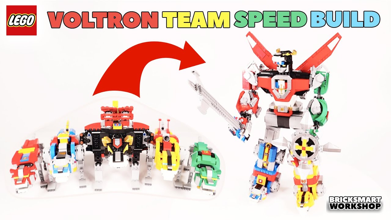 LEGO Ideas 21311 Voltron Team Speed Build and Review