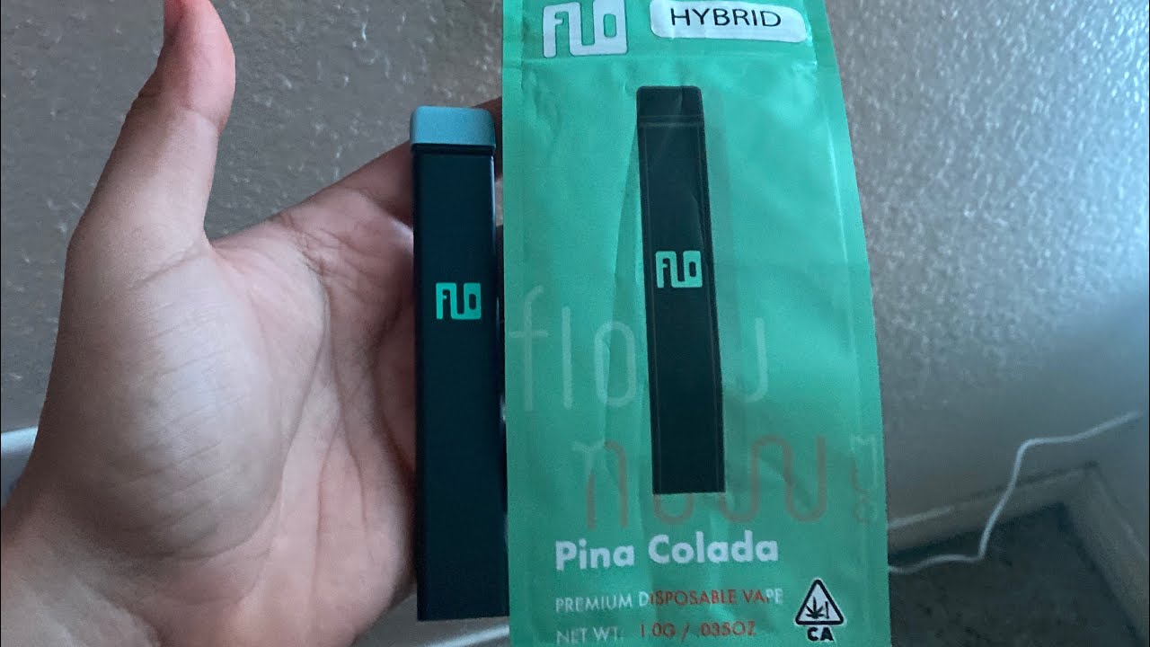 FLO - Pina Colada Disposable Review | Tropical Bliss in Every Puff | MJFlo.com | OFF THE RADAR