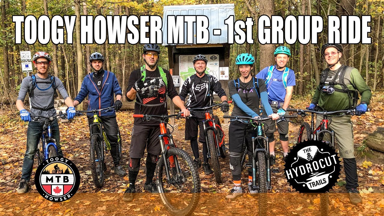 Toogy Howser MTB First Group Ride - The Hydrocut - Fall 2018
