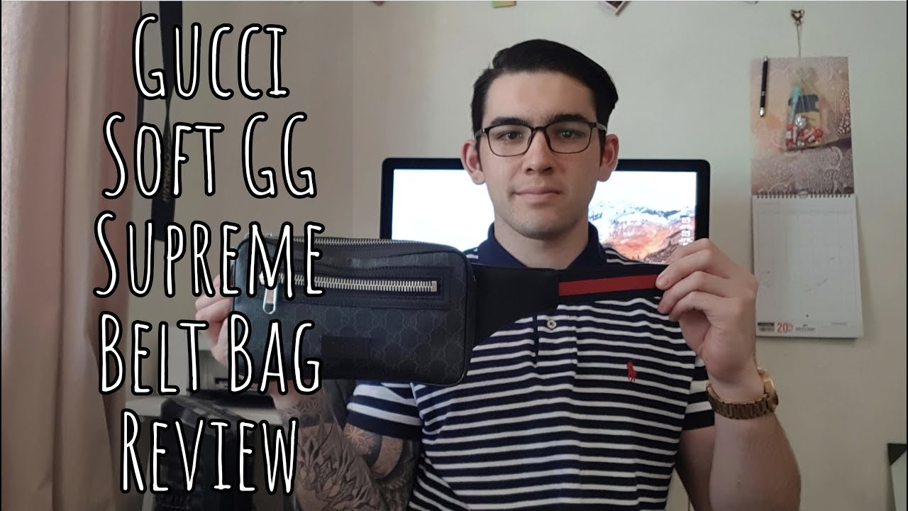 Gucci Soft GG Supreme Belt Bag Review | What Fits Inside?