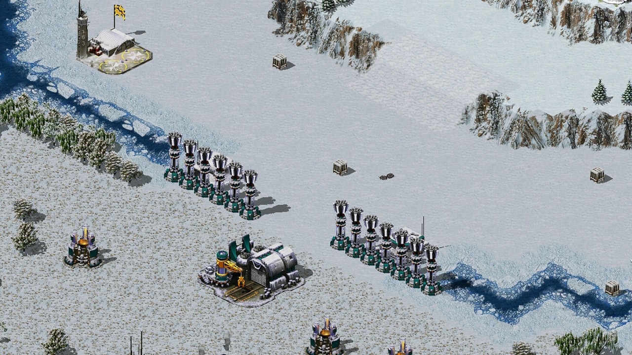 Red Alert 2 | Yuri's Revenge | 7 vs 1 | Extra Hard Difficulty - Us - iran -soviet