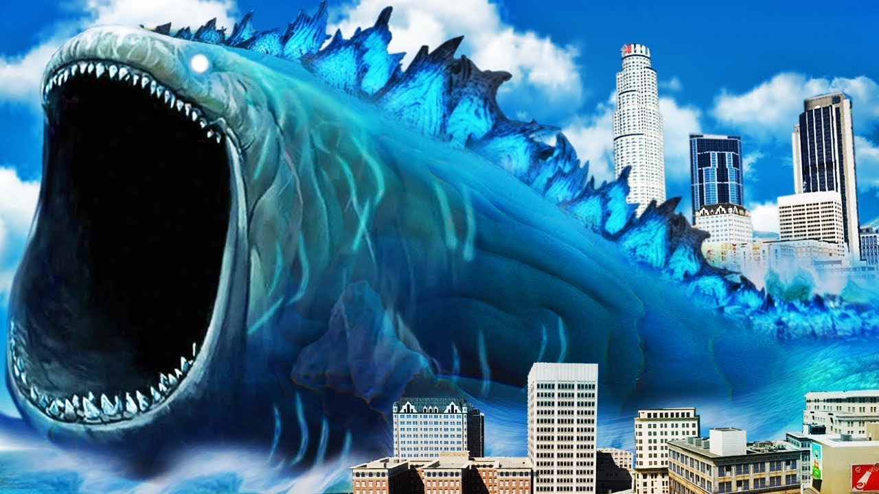 BLOOP y GODZILLA se convierten en UNO en GTA 5 Bloop Zilla