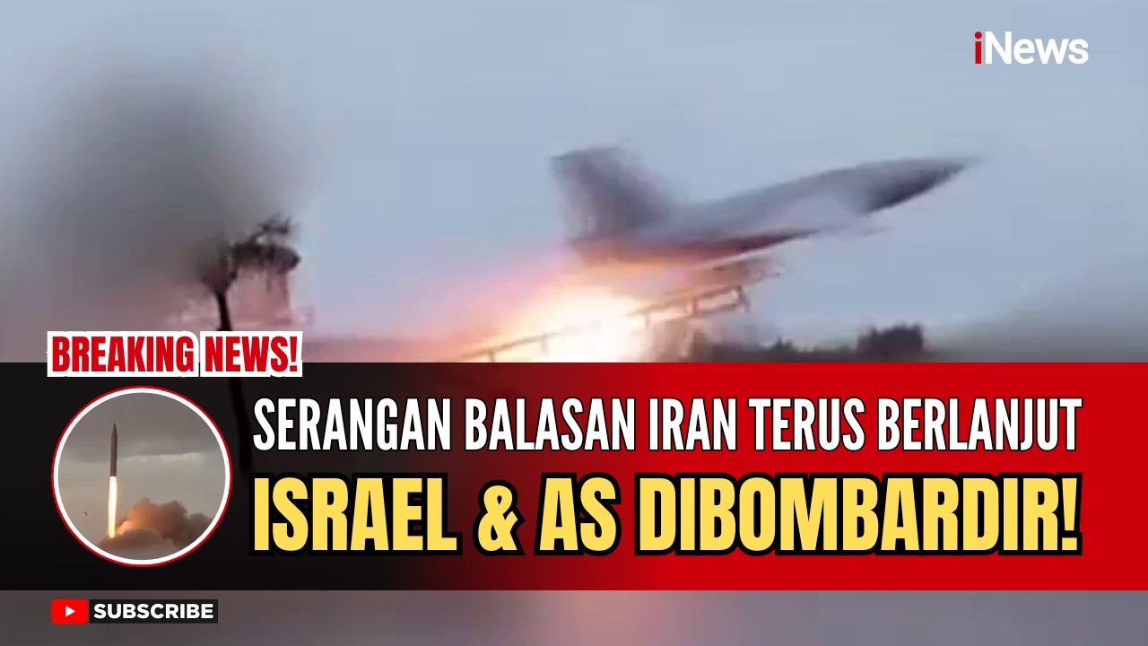 BREAKING! Iran Luncurkan Serangan Besar Gelombang ke-31, Israel dan Aset AS Jadi Target