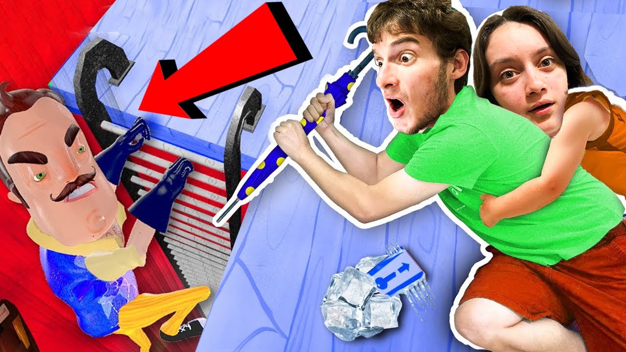 ÇILGIN KOMŞU ANNEANNEMİ KAÇIRDI !! 😡 - Hello Neighbor