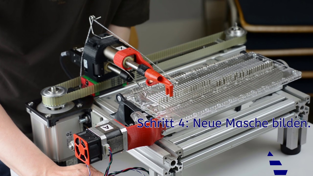 Die größte Häkelmaschine der Welt | FH Bielefeld