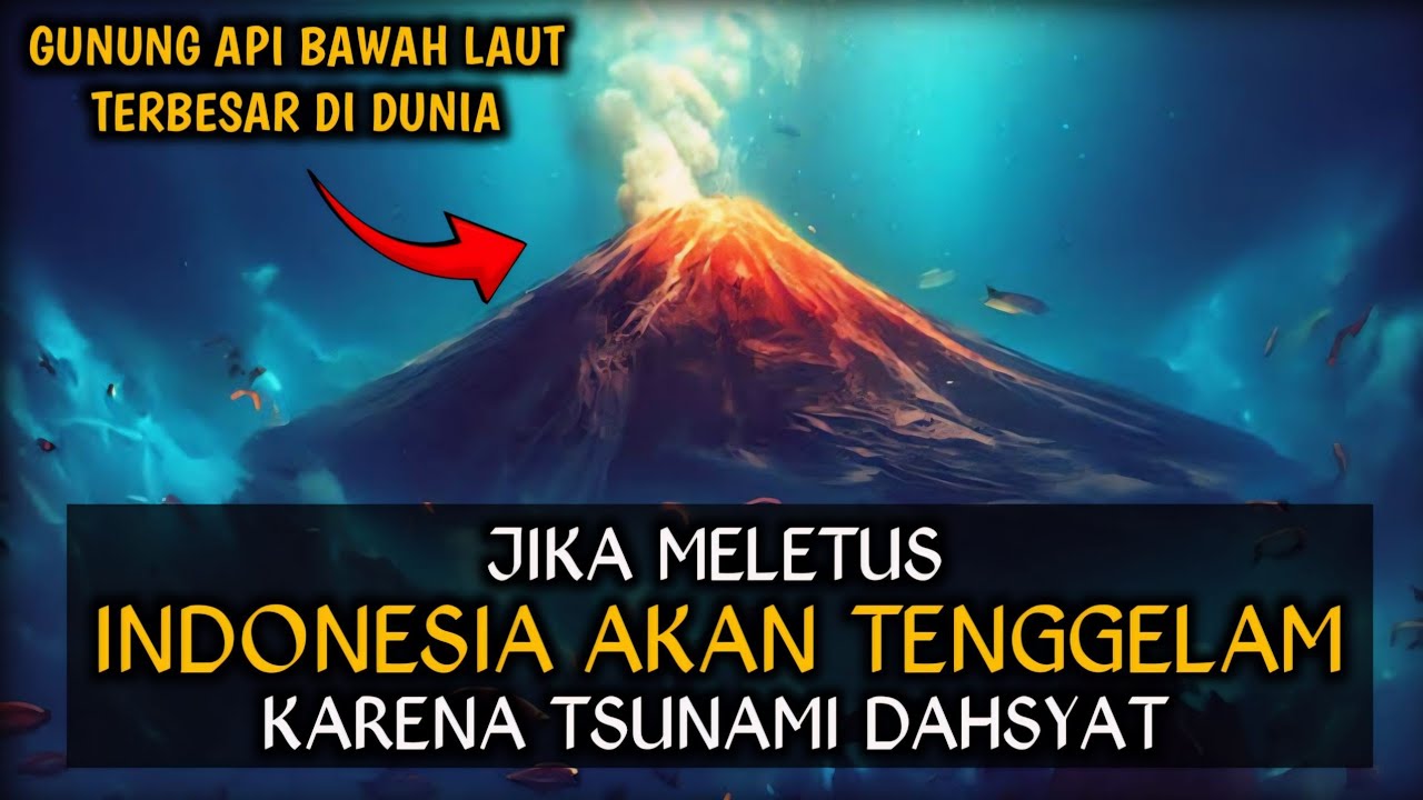 7 Gunung Api Bawah Laut di Indonesia