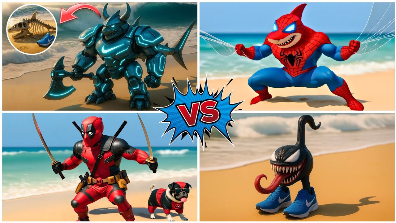 BRAINROT EXTINCTION VIKINGS🆚️BRAINROT EXTINCTION SPIDER MAN🆚️BRAINROT DETPOOL🆚️BRAINROT VENOM