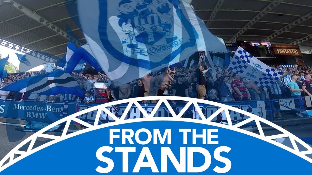 👏UNBELIEVABLE SUPPPORT! FROM THE STANDS: Huddersfield Town vs Arsenal