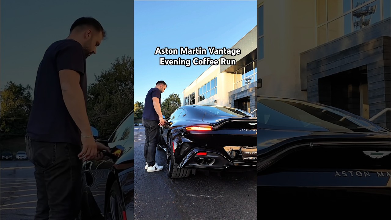 The Aston Martin Vantage is a BRUTAL Bond car 🚀