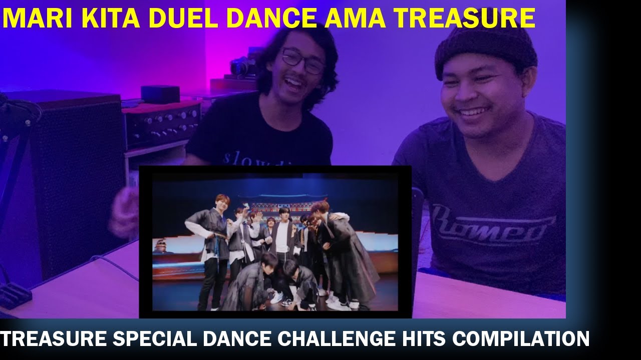 TREASURE SPECIAL DANCE CHALLENGE HITS COMPILATION (REACTION)