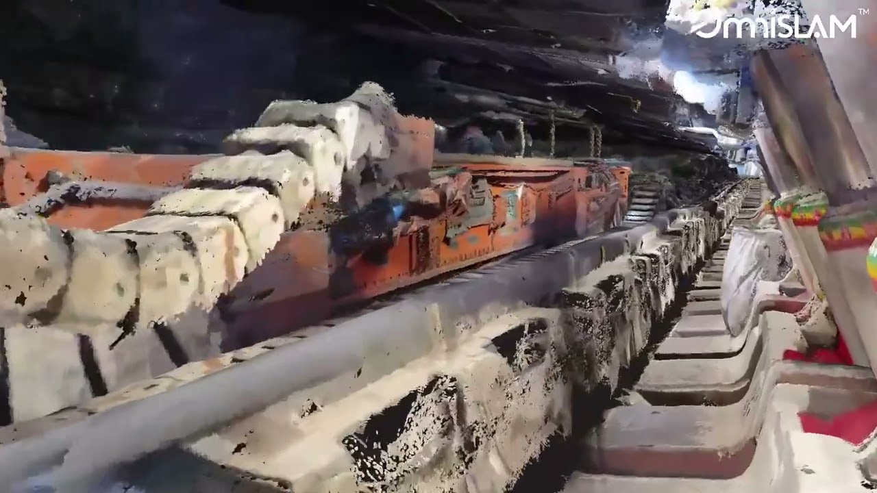 RM/RM+: The clear point clouds of mine tunnel