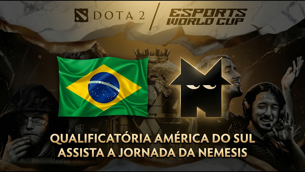 FINAL DAY DA QUALIFICAT&Oacute;RIA SA DA EWC - TEAM NEMESIS  - 🏆 DOTA 2 [PT-BR] AO VIVO - NS_ART