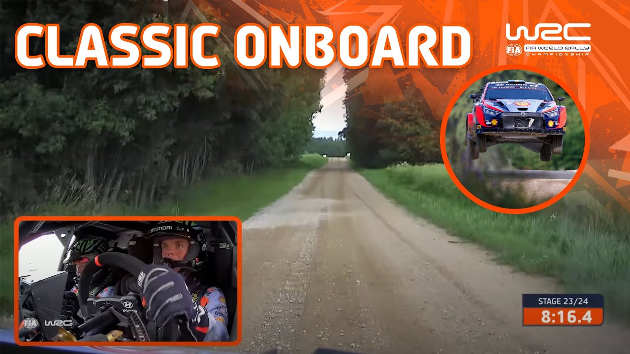 FULL ONBOARD - SS23 Solberg/Edmondson | WRC Rally Estonia 2022