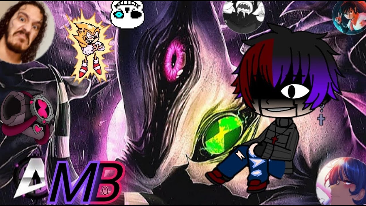 Kokujin no Tenkousei react Rap do Fantasmático👻 | Medo | @AniRap  + Compilado de vídeos! (As/AU)