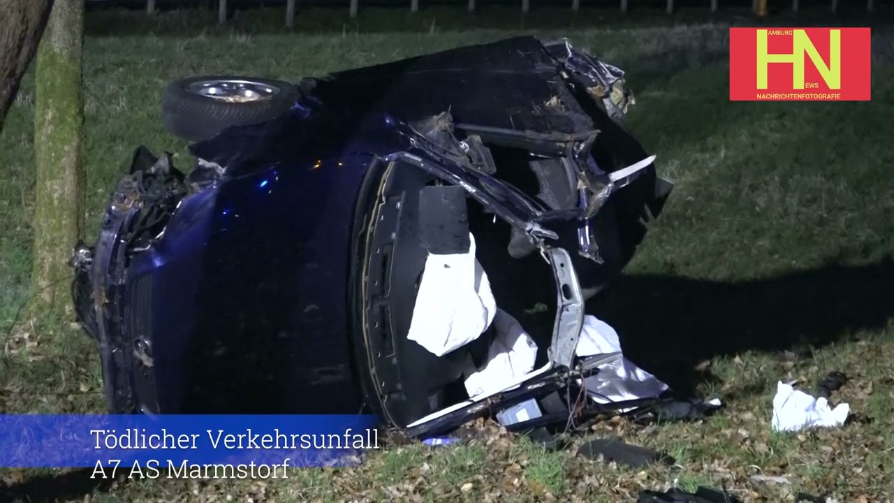 Tödlicher Unfall auf der A7 AS Marmstorf