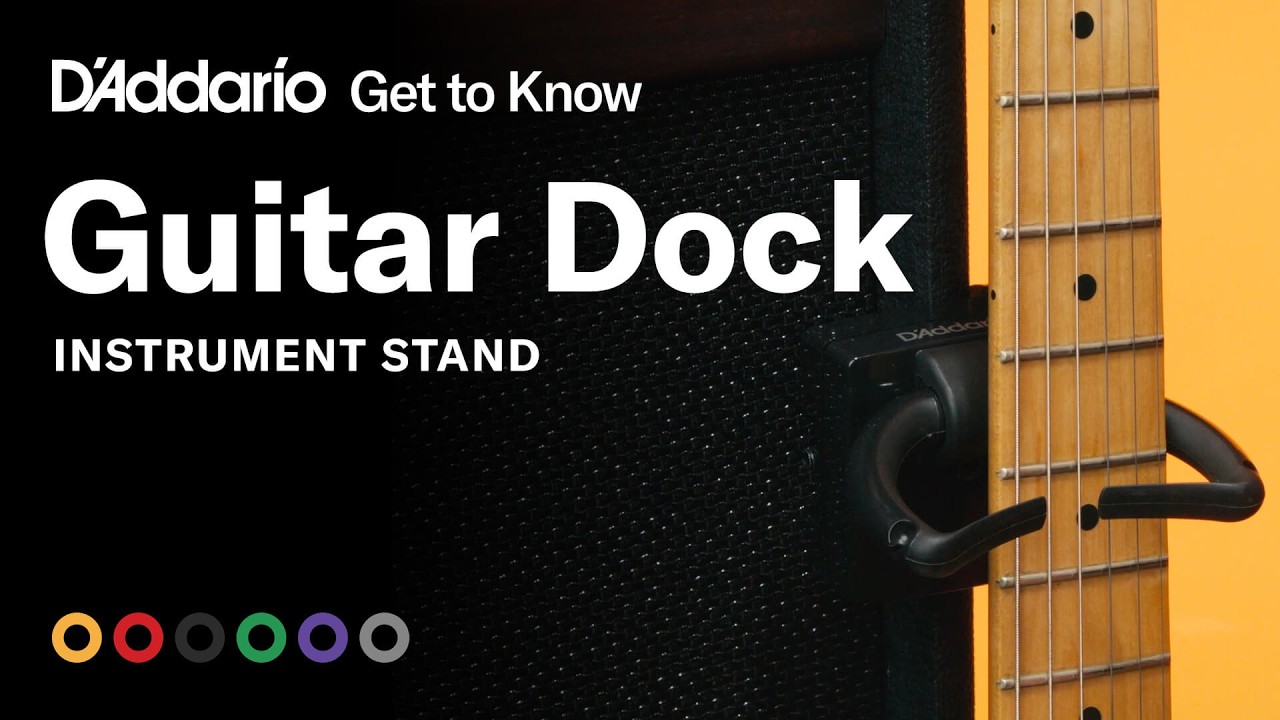 INSTANT Guitar Stand ANYWHERE? | D'Addario Guitar Dock Demo