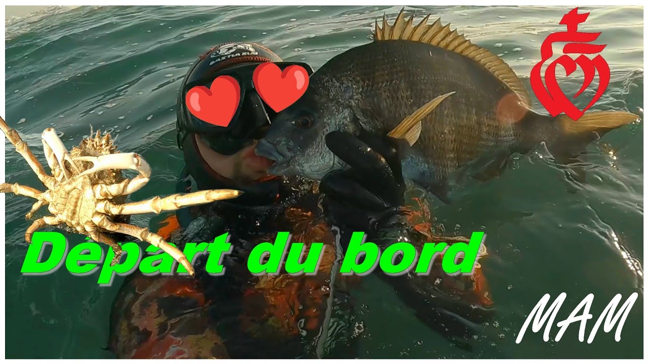 190🐟 TUTO Météo et chasse sous-marine au départ du bord 🦞 en Vendée  #pechesousmarine  #video2mam