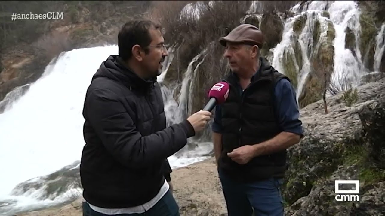 El agua salta en Poveda, en el Alto Tajo | Ancha es Castilla-La Mancha