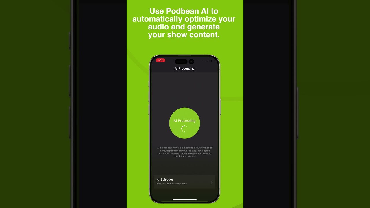 Мобильная студия звукозаписи Podbean &mdash; на базе искусственного интеллекта Podbean