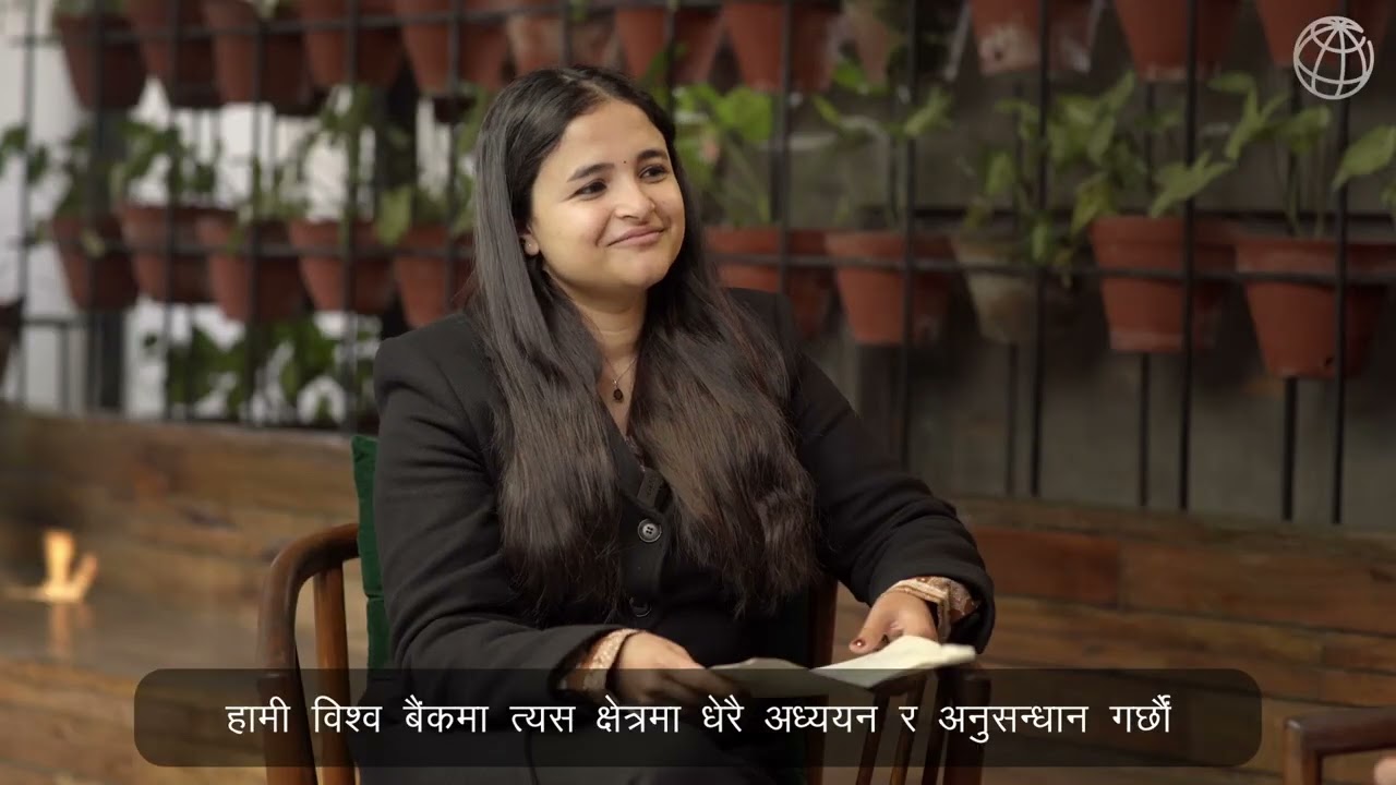 Interview between Lada Strelkova (World Bank Operations Manager) & Sneha Pandey (Climate Analytics)