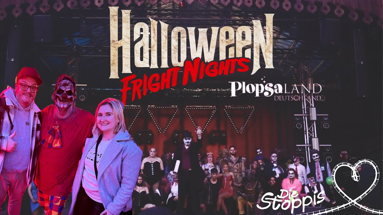 HALLOWEEN FRIGHT NIGHTS 😱 im Plopsaland | Schockmomente garantiert! 
