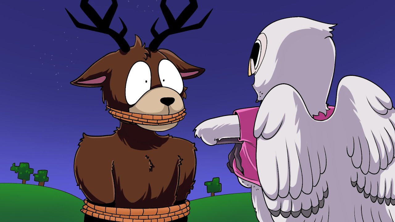 DEER saw OWL's Secret In The 99 Nights In Forest! Deer x Owl React To Themselves 1