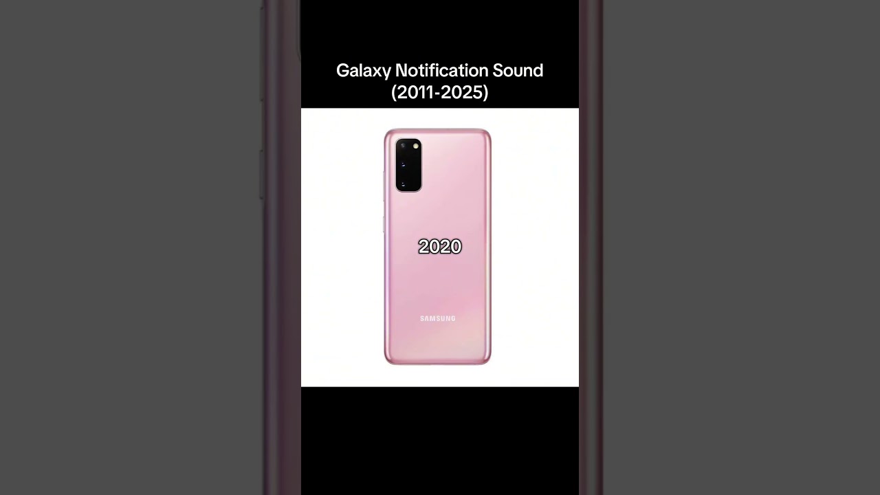 Every Samsung Galaxy Notification Sound (2011-2025) Which notification was your favorite?