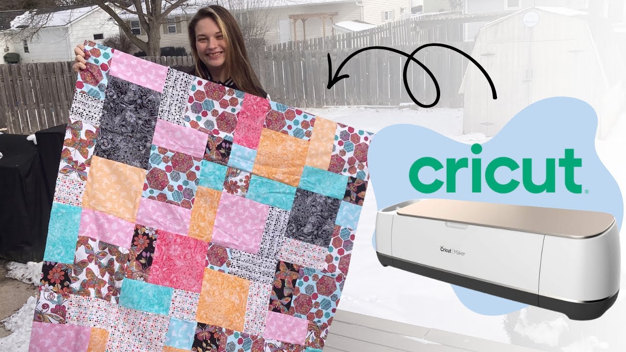 Cricut for Quilting? Watch Kendra Make a Cheater Quilt