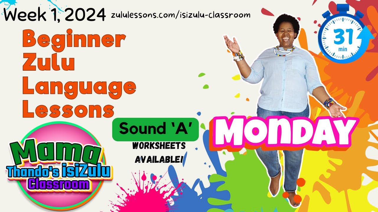 Zulu Monday Primary School | Zulu Language Lessons | Learn at Home | uMsombuluko