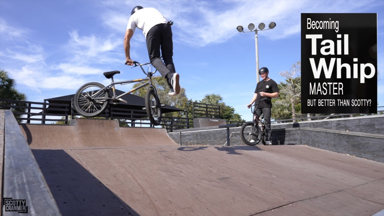 My Brother Did A Tail Whip That I Never Did Before!