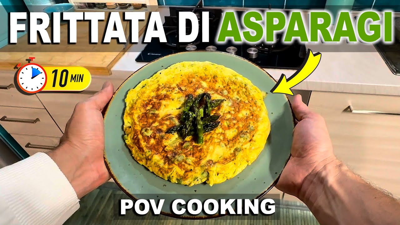 FRITTATA DI ASPARAGI per Pasqua e Pasquetta 🐣