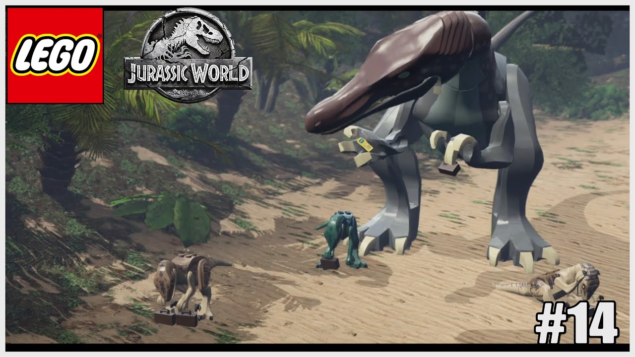 THESE DINOSAURS WANT TO GO ON VACATION I Lego Jurassic World gameplay walkthrough part 14
