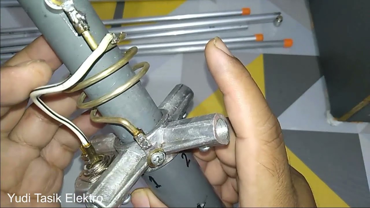 MEMBUAT ANTENA VHF GROUND PLANE SEDERHANA