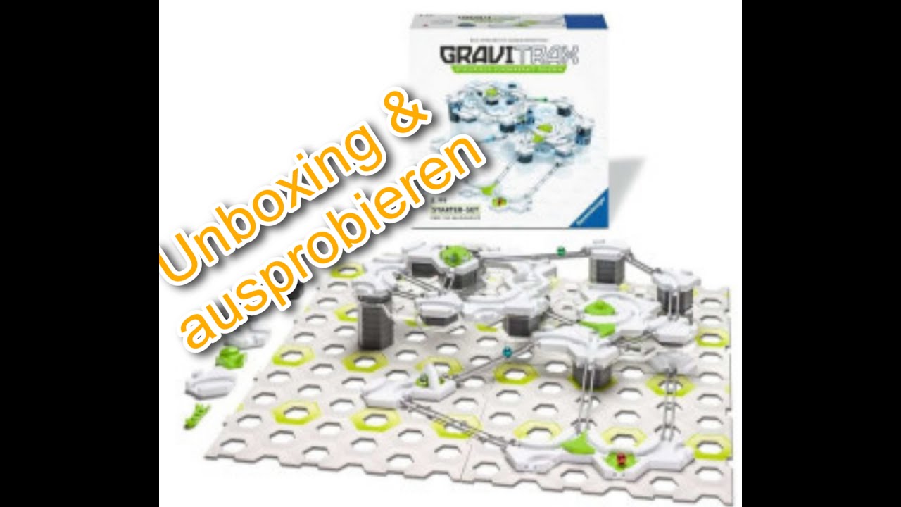 Unboxing GraviTrax Starter - Set // ausgepackt & ausprobiert