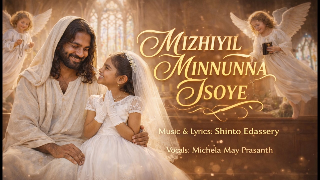 MIZHIYIL MINNUNNA ISOYE | A Soulful Holy Communion Song | SHINTO EDASSERY | Michela May Prasanth