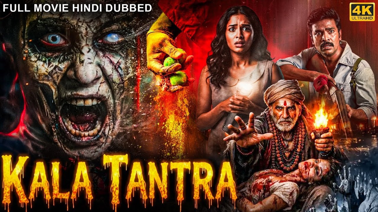 KALA TANTRA - Full South Horror Movie Hindi Dubbed | Nikitha Swamy, Suchendra | Horror Movie Hindi