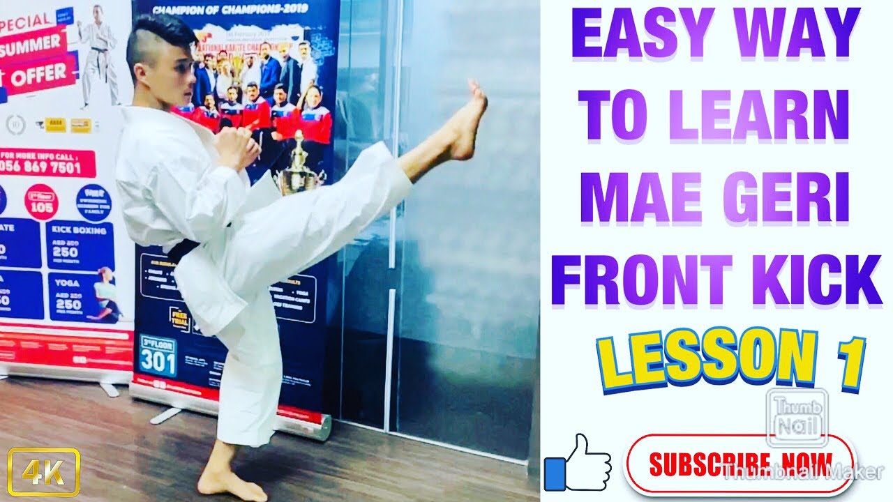 IMPROVE YOUR MAE GERI WITH NAVARAJ SHRESTHA | ( FRONT KICK )  IN A FEW STEPS ...🥋🥋💪💪