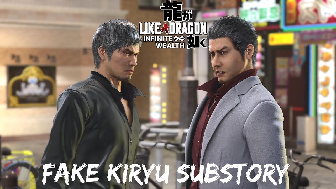 Like A Dragon Infinite Wealth: Fake Kiryu Substory