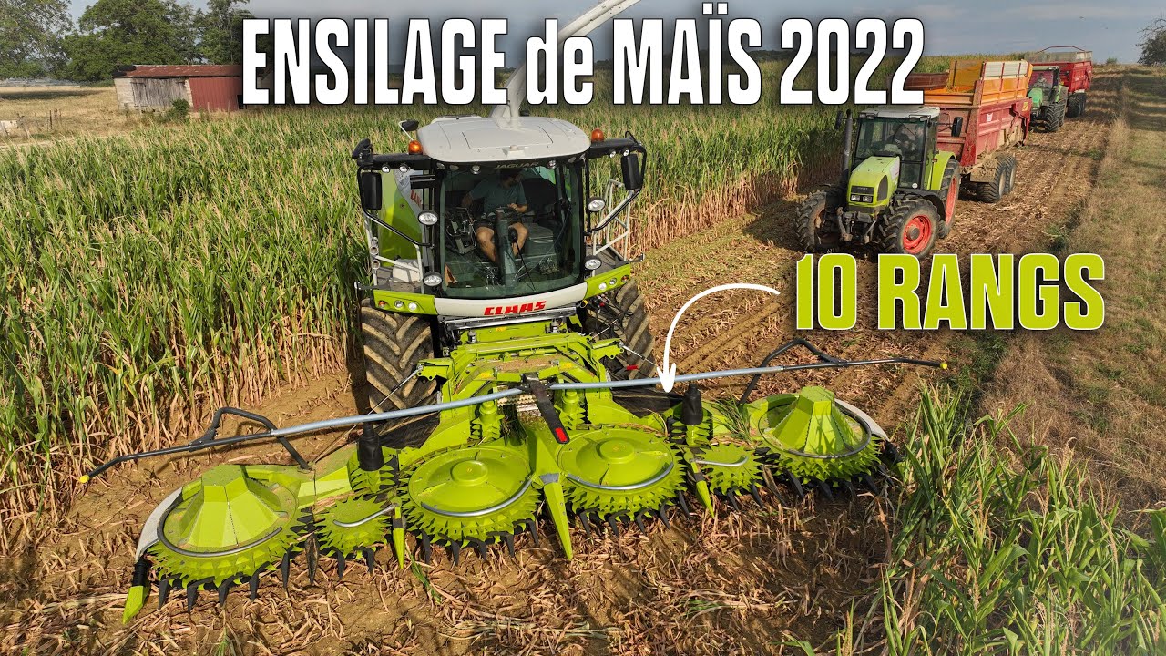 ⚠ 🌽 TOP DEPART : ENSILAGE MAIS 2022 ! 💨