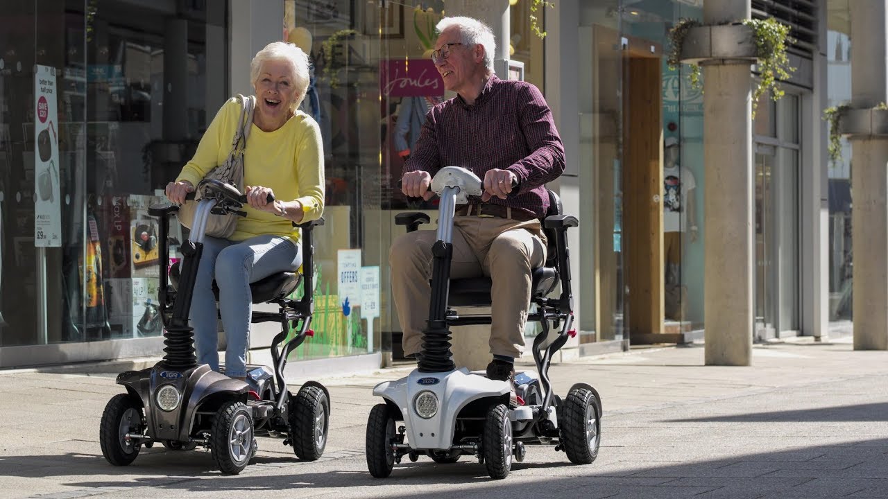 TGA Maximo folding mobility scooter - let's have a look