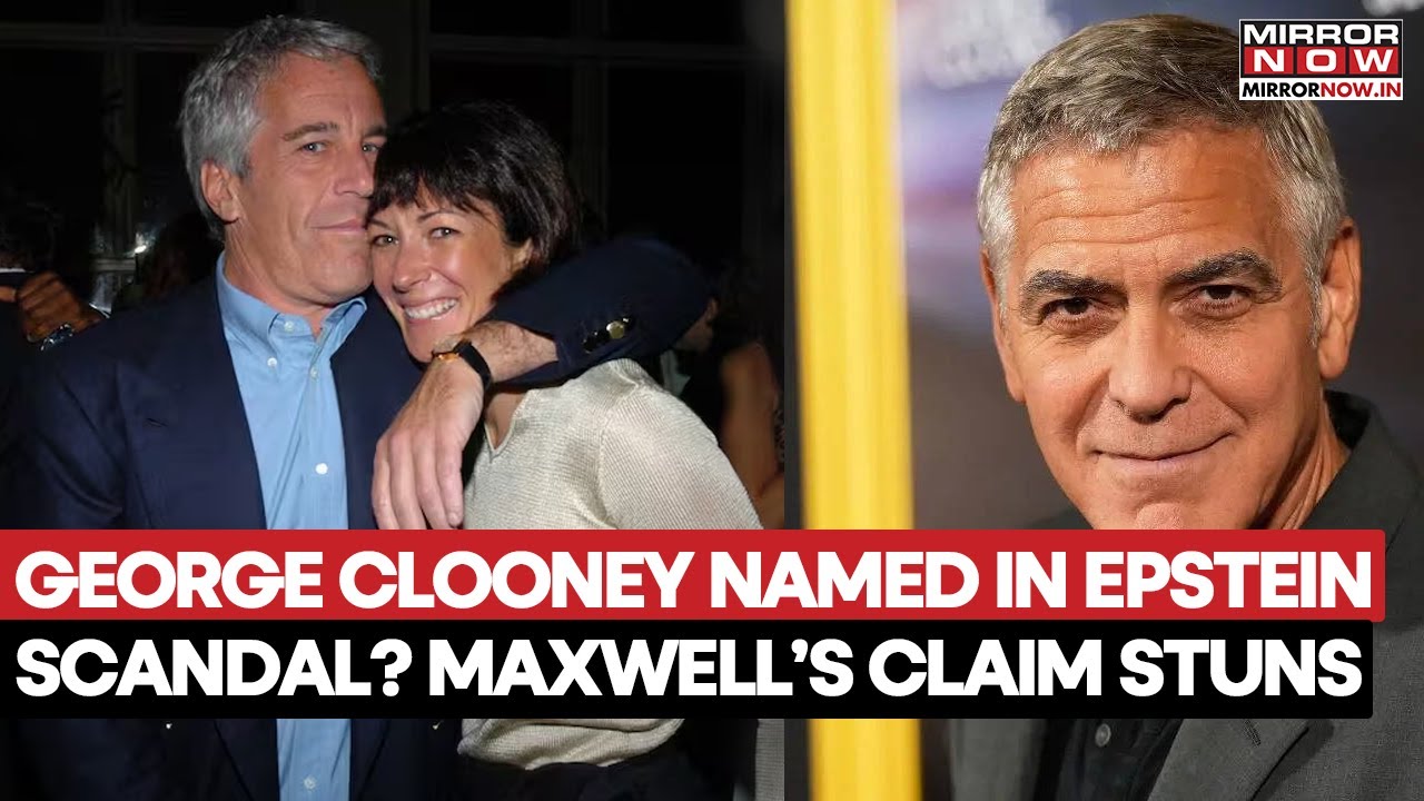 Epstein Case: George Clooney's Name Mentioned By Former Accuser In Memoir, Also Mentions Maxwell