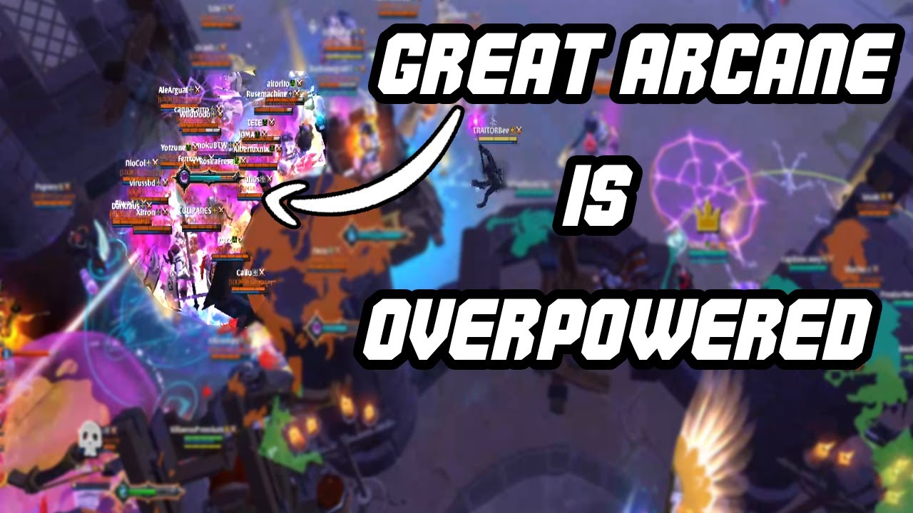GREAT ARCANE CASTLE FIGHT | POV | EQMS vs M3R | ZVZ | Albion Online EU