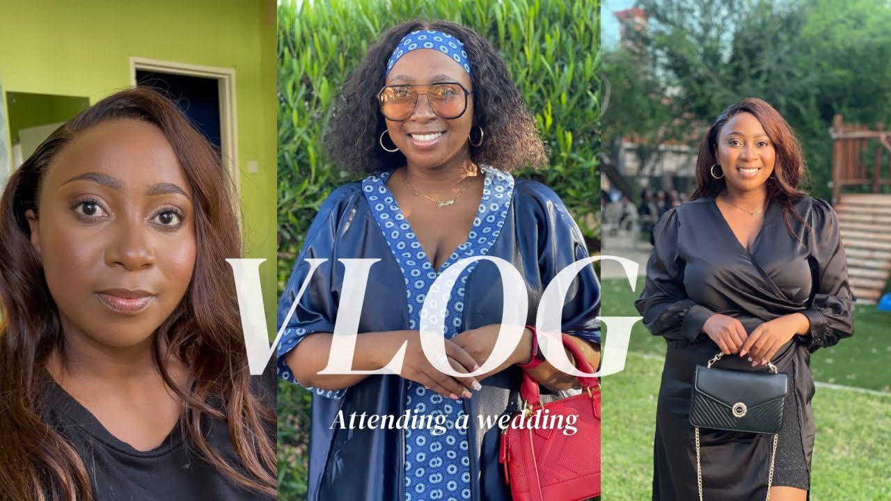 Attending A Wedding | Preparations, Hair, Makeup,Outfits #motswanayoutuber 