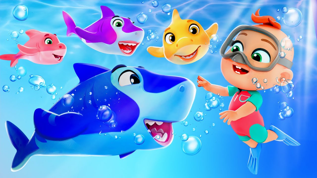 Baby Shark – Sea Friends Story | Lalafun Nursery Rhymes & Kids Songs