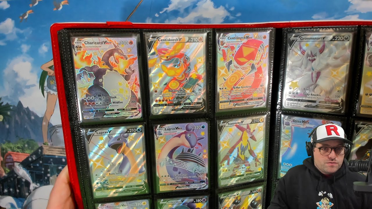 Master Set Complete! Shining Fates Pokemon Card Binder